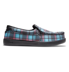 Trampki Damskie DC Villain Slip On Niebieskie | 98407RFXU