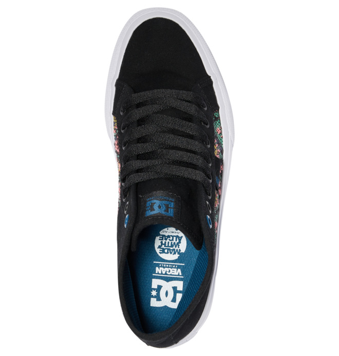 Trampki Damskie DC Manual HI High Tops LE Płócienne Niebieskie | 96085GQHV